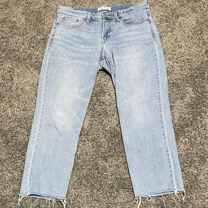Lucky Brand Light Blue Cropped Jeans
